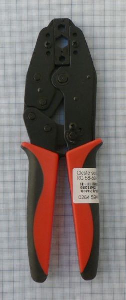 Cleste sertizare RG-58,59,62,11,213,cu clichet
