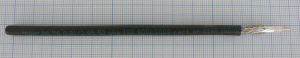 Cablu tip RG58, coaxial, 50 Ohm, 0,81mm cupru 90% acoperire, cupru cositorit + folie aluminiu, 4,95mm, fir central plin, PVC negru