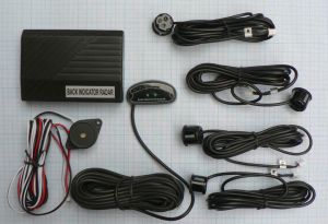 Senzor de parcare auto, set 4 bucati, model DP-02B