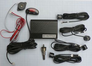 Senzor de parcare auto, set 4 bucati, model DP-03B