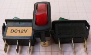 Intre_On-Off P Rosu 1cir/3po 20A/12V/31*11mm lum