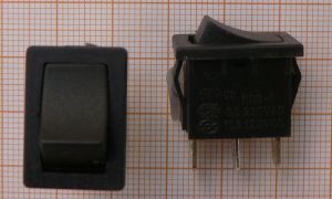 Intre_On-On P Negru 2*1cir/3po/2poz 6A/250V/20*13mm