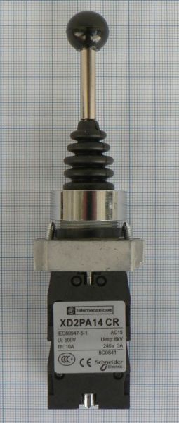 Intrerup Joistick On-Off R 2*4 cir/po 10A/600V fi 143*30*42mm