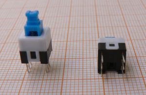 Push buton On-(On), 2x2circ/6pol, 7x7mm, fara retinere