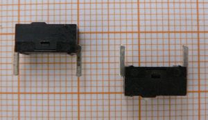 Microintrerupator Off-(On), 1circ/2pol, 1A/250V, 10x5x5mm