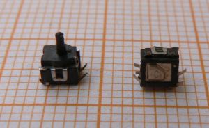 Microintrerupator On-(Off) si Off-(On), 2circ/4pol, 1A/250V, 5x5x1,4mm