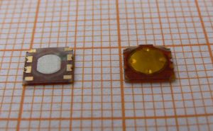 Push buton SMD tip tast pocnitoare, On-On, 2x2circ/8-9poli, 5x5x0,8mm