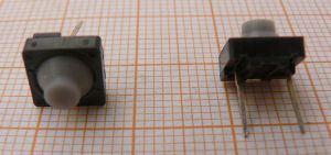 Push buton tip tast pocnitoare, Off-(On), 1circ/4pol, 8x8x5mm