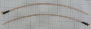 Cablu pigtail, RG316 + MMCX 90 grade tata, 0,20m