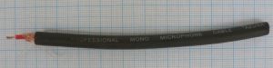 Cablu microfon mono, centru 20x0,12, tresa 48x0,12, 6,2mm