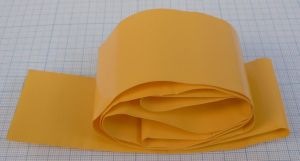 Tub termocontractabil,  diametrul initial 25 mm la final 12.5 mm, galben