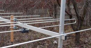 Antena Yagi FM profesionala, 9.7 dbi castig