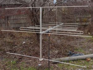 Antena Yagi FM profesionala, 9.7 dbi castig
