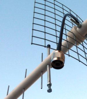 Antena directionala pentru amplificarea semnalului LoRa miner (Helium) 868 MHz 14.7 dBi
