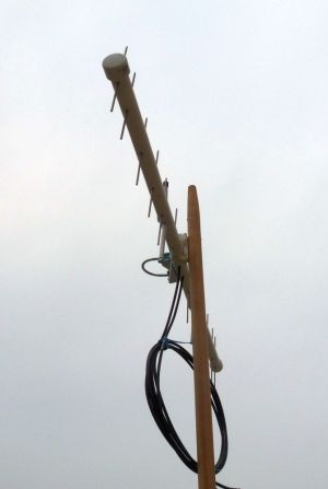 Antena directionala pentru amplificarea semnalului LoRa 868 miner (Helium) MHz 11.7+11.7 dBi