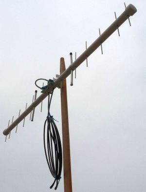 Antena directionala pentru amplificarea semnalului LoRa 868 miner (Helium) MHz 11.7+11.7 dBi