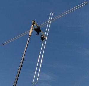 Antena VHF 127 MHz, 2,15 dBi, omnidirectionala, polarizare V/H