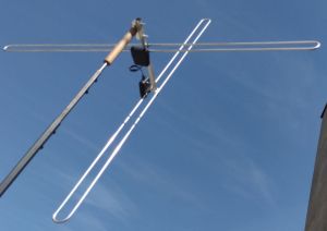 Antena VHF 127 MHz, 2,15 dBi, omnidirectionala, polarizare V/H