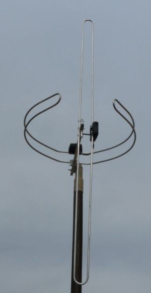 Antena 127 Mhz, 2dbi,omnidirectionala