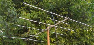 Antena Yagi 3-în-1, 2m/70cm - Personalizată pentru locația ta, polarizare orizontala/verticala