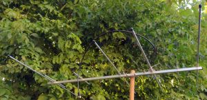Antena Yagi 3-în-1, 2m/70cm - Personalizată pentru locația ta, polarizare orizontala/verticala