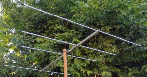 Antena Yagi 3-în-1, 2m/70cm - Personalizată pentru locația ta, polarizare orizontala/verticala