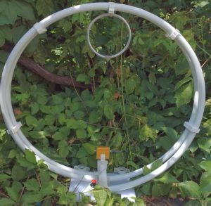 Antena dubla bucla magnetica Ø630mm cu LNA - receptie HF extinsa pentru semnale slabe