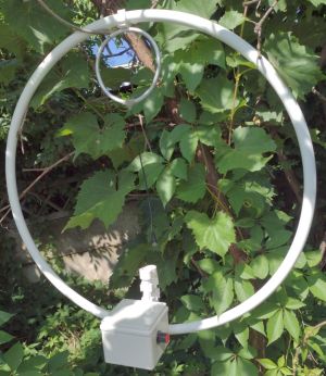 Antena bucla magnetica Ø630mm fara LNA - receptie HF extinsa pentru semnale slabe
