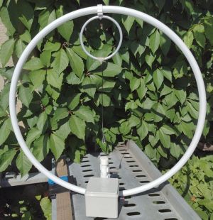 Antena bucla magnetica Ø630mm fara LNA - receptie HF extinsa pentru semnale slabe