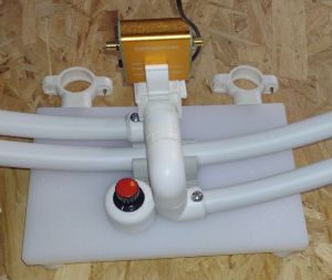 Antena dubla bucla magnetica Ø630mm fara LNA - receptie HF extinsa pentru semnale slabe