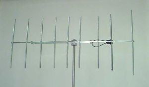 Antena Yagi pentru comunicatii 148-150Mhz, castig 11.7dB