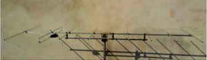 Antena Yagi pentru comunicatii 148-150Mhz, castig 11.7dB