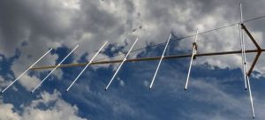 Antena Yagi 7 Elemente gamma match pentru comunicatii 148-150 MHz - Castig 11 dBi