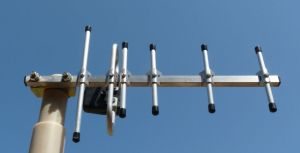 Antena pentru amplificare semnal telefonie mobila GSM, 6 elemente, castig 8,9dBi