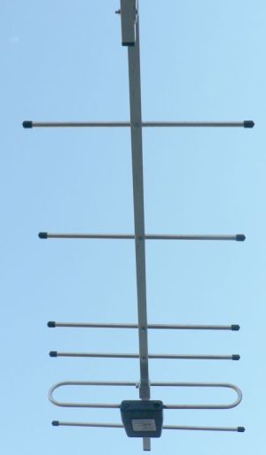 Antena pentru amplificare semnal, 430-440MHz/70cm, castig 17,7dBi