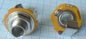Mufa jack mama 6,3mm mono, pe panou