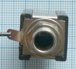 Mufa jack 6,3mm mama stereo, pe panou (varianta A)