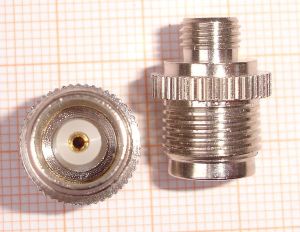 Adaptor/reductie TNC mama-SMA mama