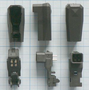 Mufa mini video tata, 4 pini, cablu 4mm
