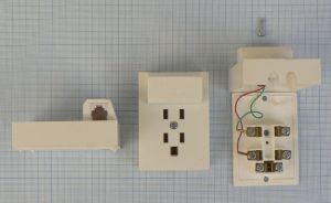 Mufa XLR-3 mama pe cablu 3pini cu surub 5.5mm