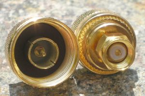 Adaptor/reductie N tata - SMA tata