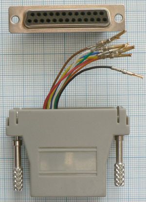 Adaptor/reductie 15 pini mama - UTP mama