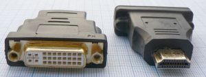 Adaptor/reductie HDMI tata - DVI mama