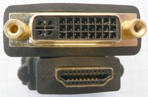 Adaptor/reductie HDMI tata - DVI mama