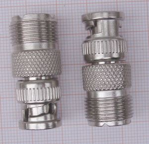 Adaptor/reductie BNC tata - UHF mama