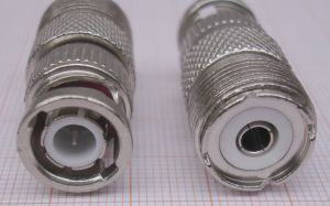 Adaptor/reductie BNC tata - UHF mama