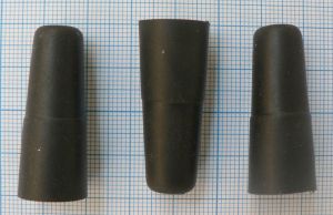 Protector universal pentru mufe, negru