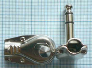 Mufa jack tata 6,3mm stereo, 5mm