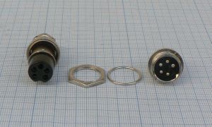 Mufa microfon MIC325, 5 pini mama, 3.9mm