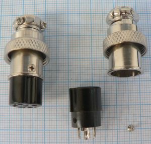 Mufa microfon MIC325, 6 pini, mama, 3.9mm
